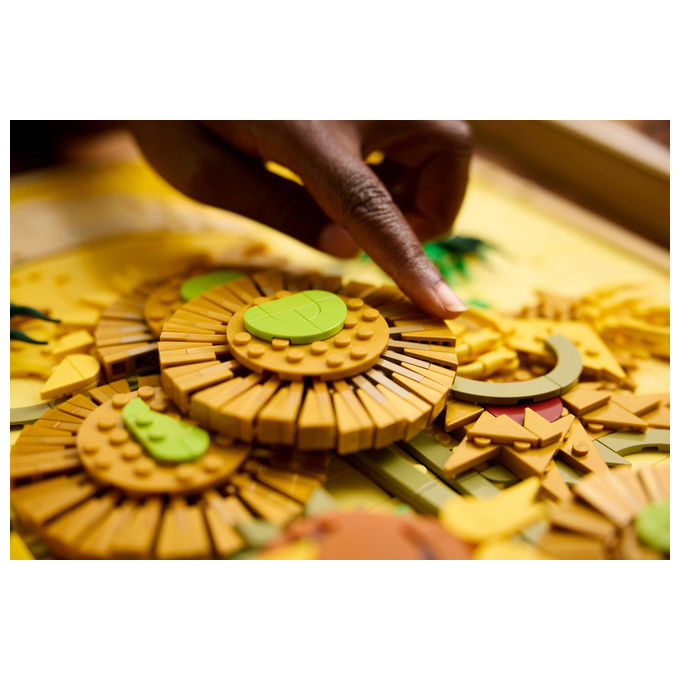 Lego Vincent Van Gogh Girasoli Set Decorativo da Parete