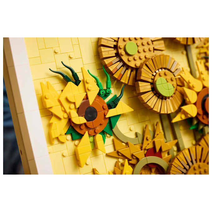 Lego Vincent Van Gogh Girasoli Set Decorativo da Parete
