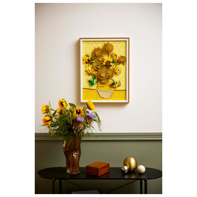 Lego Vincent Van Gogh Girasoli Set Decorativo da Parete