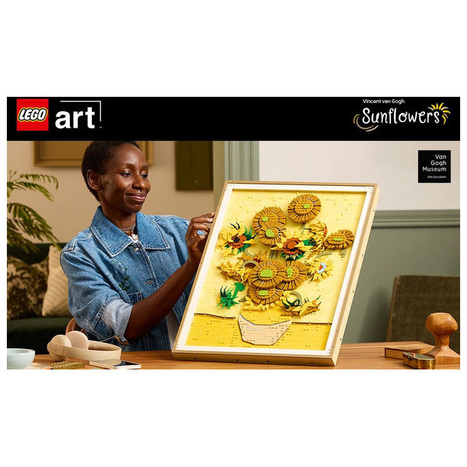 Lego Vincent Van Gogh Girasoli Set Decorativo da Parete
