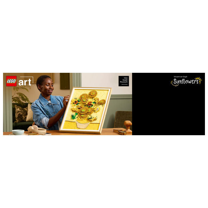 Lego Vincent Van Gogh Girasoli Set Decorativo da Parete