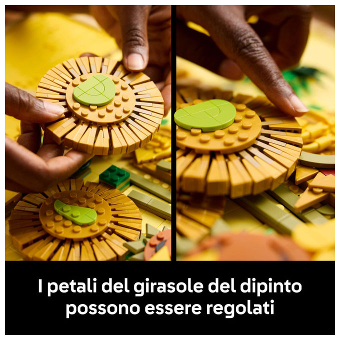 Lego Vincent Van Gogh Girasoli Set Decorativo da Parete