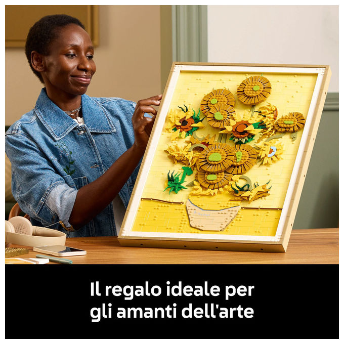Lego Vincent Van Gogh Girasoli Set Decorativo da Parete