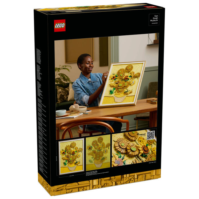 Lego Vincent Van Gogh Girasoli Set Decorativo da Parete