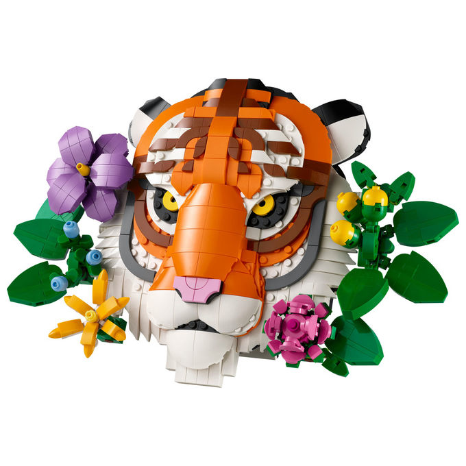 LEGO Collezione Animali Tigre: Set Costruzioni per Adulti