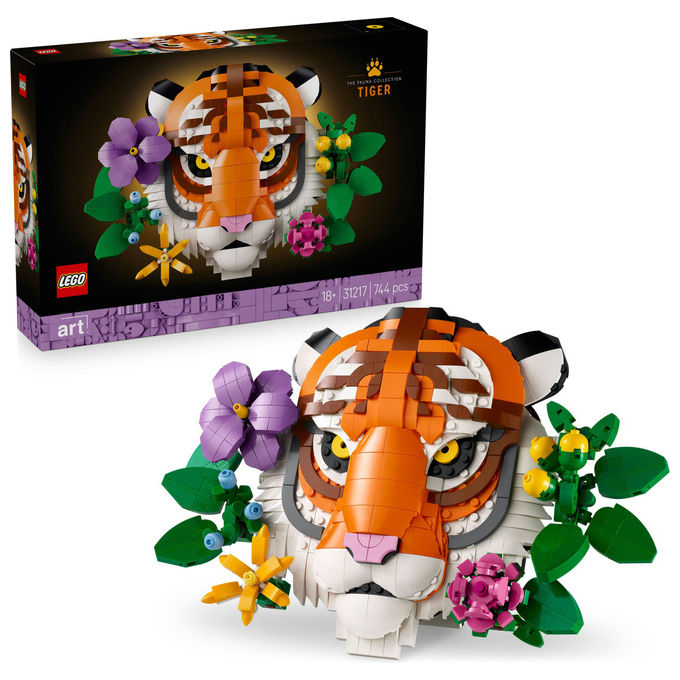 LEGO Collezione Animali Tigre: Set Costruzioni per Adulti