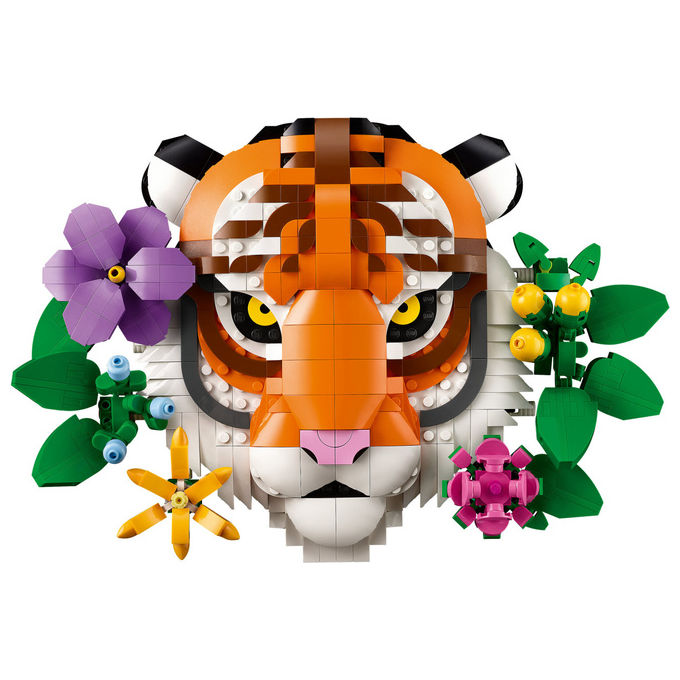 LEGO Collezione Animali Tigre: Set Costruzioni per Adulti