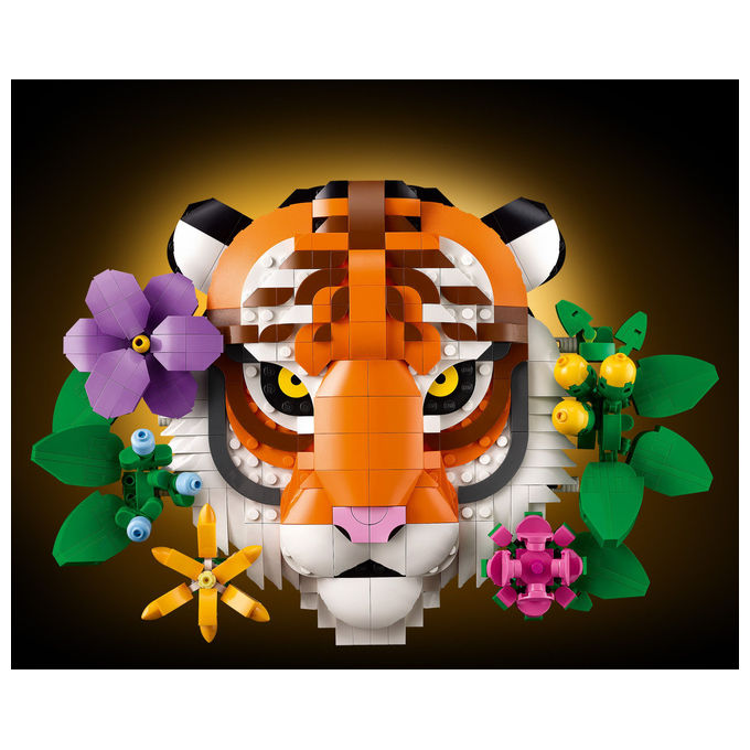 LEGO Collezione Animali Tigre: Set Costruzioni per Adulti