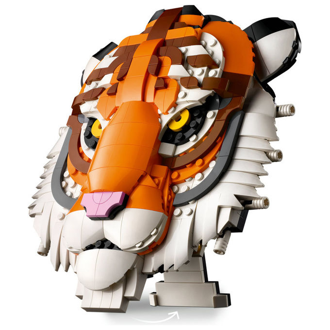LEGO Collezione Animali Tigre: Set Costruzioni per Adulti