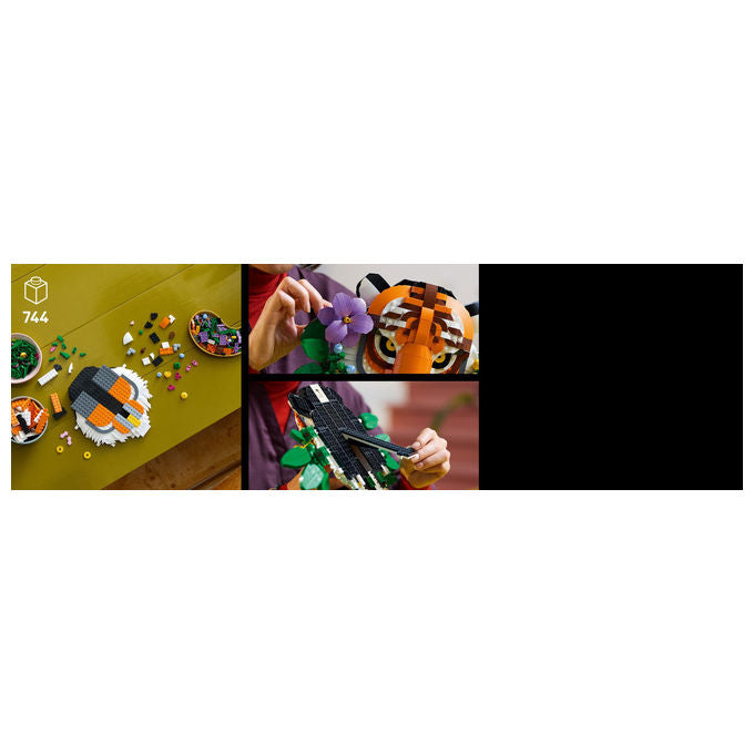 LEGO Collezione Animali Tigre: Set Costruzioni per Adulti