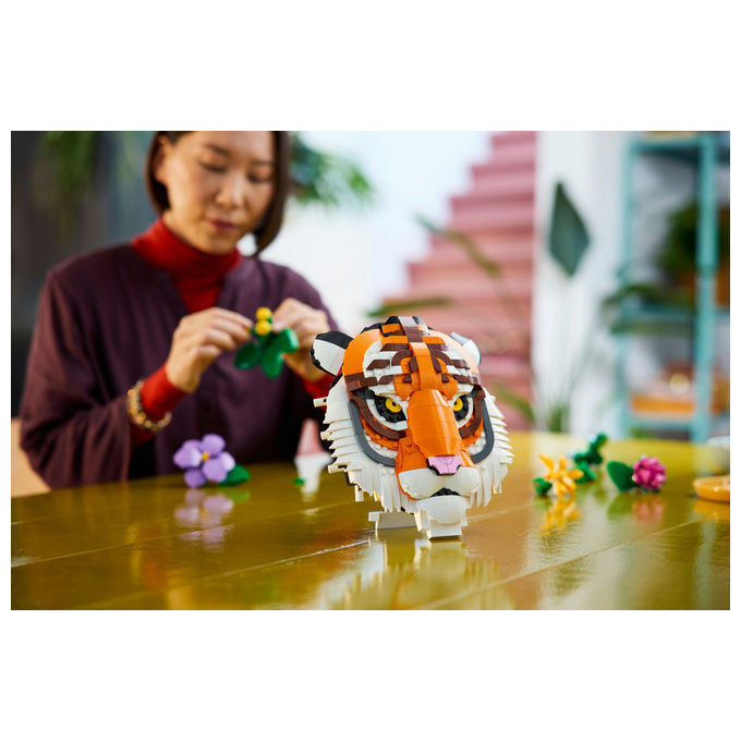 LEGO Collezione Animali Tigre: Set Costruzioni per Adulti