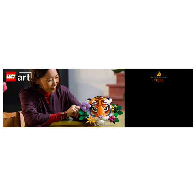 LEGO Collezione Animali Tigre: Set Costruzioni per Adulti