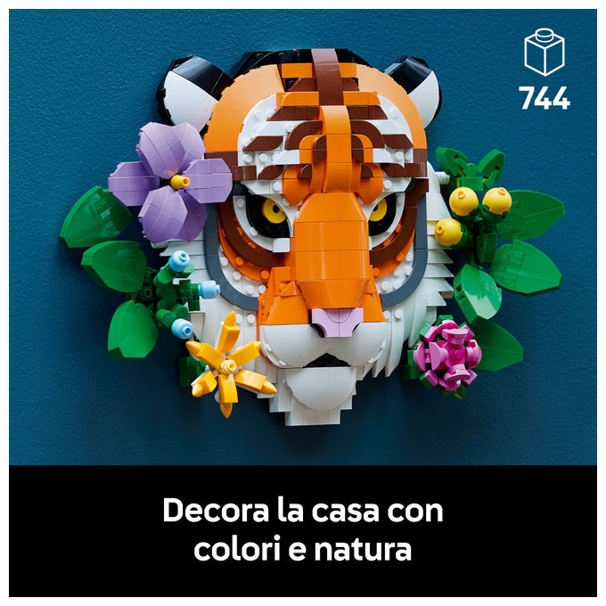 LEGO Collezione Animali Tigre: Set Costruzioni per Adulti