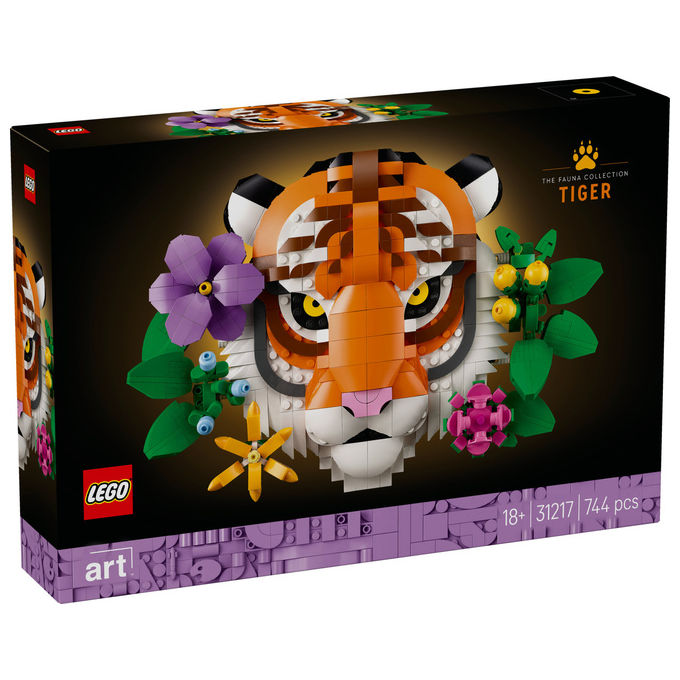 LEGO Collezione Animali Tigre: Set Costruzioni per Adulti