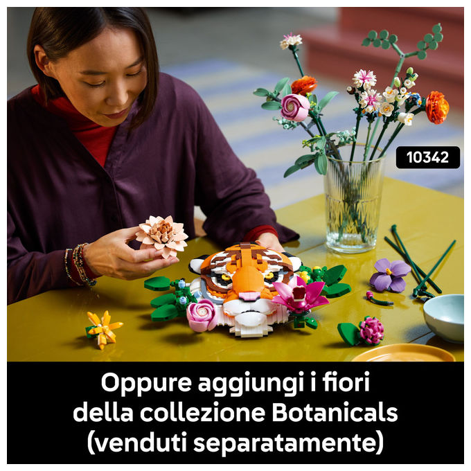 LEGO Collezione Animali Tigre: Set Costruzioni per Adulti