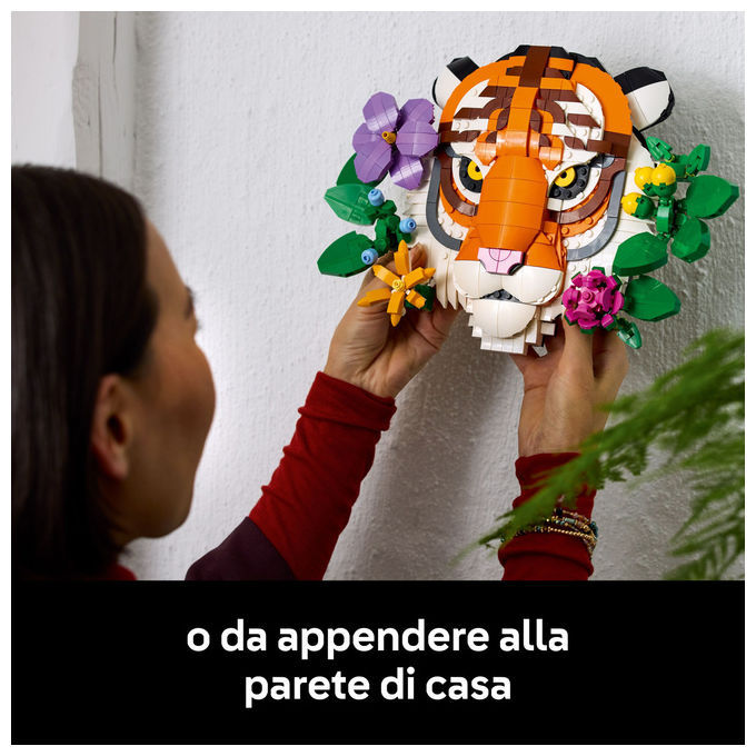 LEGO Collezione Animali Tigre: Set Costruzioni per Adulti