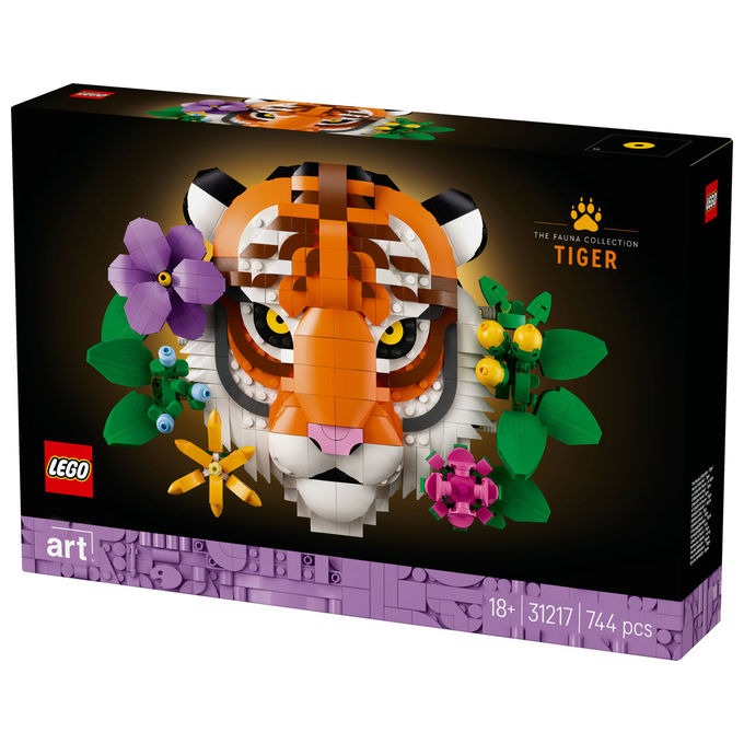 LEGO Collezione Animali Tigre: Set Costruzioni per Adulti