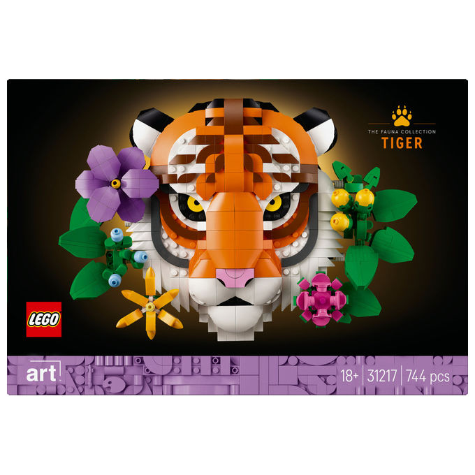 LEGO Collezione Animali Tigre: Set Costruzioni per Adulti