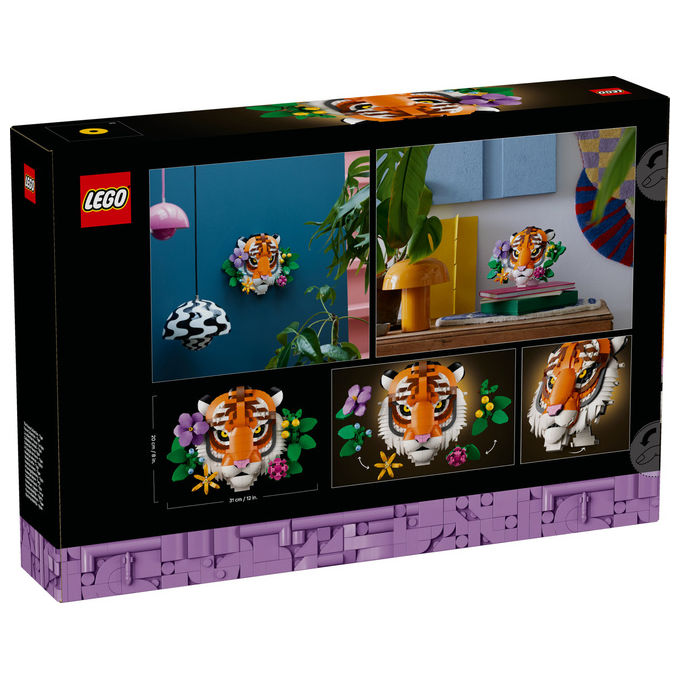 LEGO Collezione Animali Tigre: Set Costruzioni per Adulti