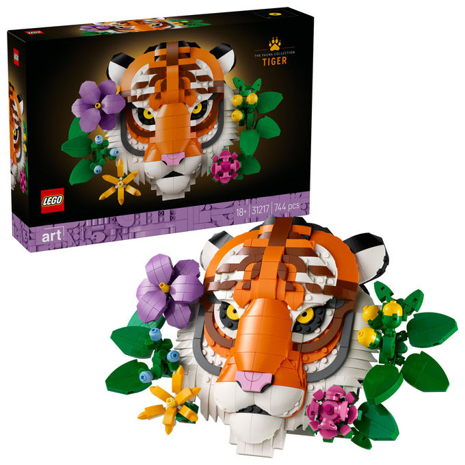 LEGO Collezione Animali Tigre: Set Costruzioni per Adulti