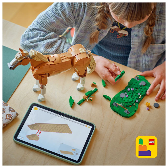 LEGO Cavallo Meraviglioso: Set Costruzioni 3in1, +9 Anni, 685 Pezzi