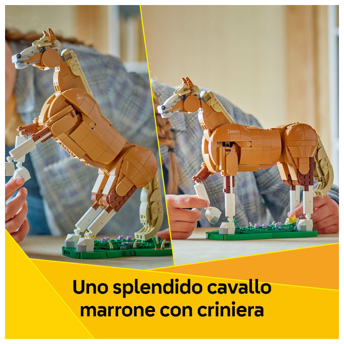LEGO Cavallo Meraviglioso: Set Costruzioni 3in1, +9 Anni, 685 Pezzi