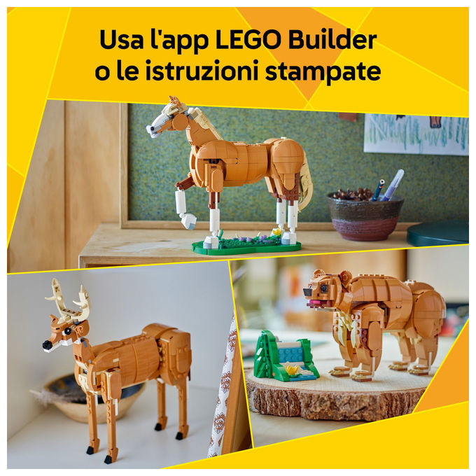 LEGO Cavallo Meraviglioso: Set Costruzioni 3in1, +9 Anni, 685 Pezzi