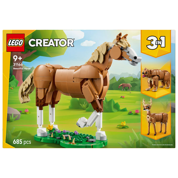 LEGO Cavallo Meraviglioso: Set Costruzioni 3in1, +9 Anni, 685 Pezzi