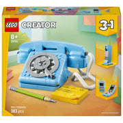 Lego Telefono Retro' Creator 3in1 383 Pezzi