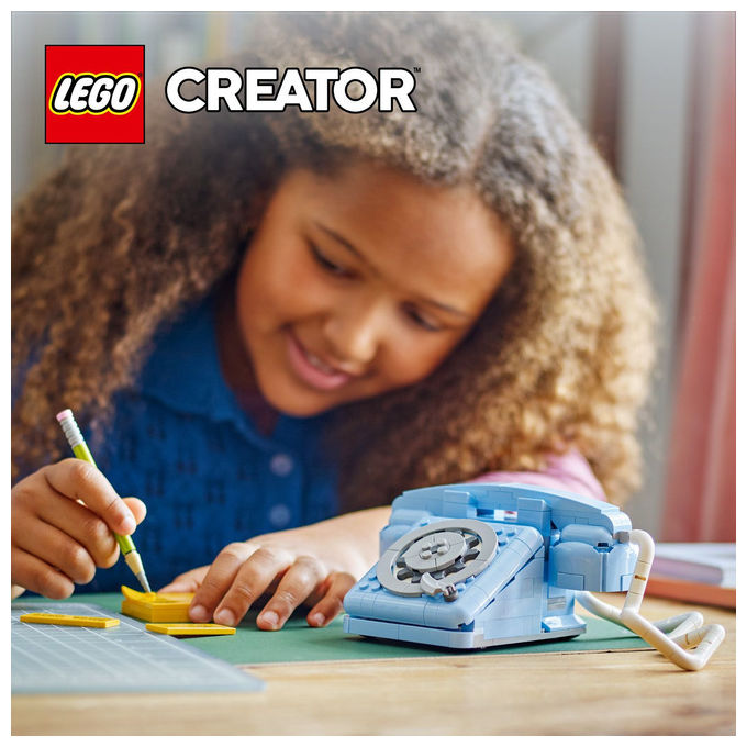 Lego Telefono Retro' Creator 3in1 383 Pezzi
