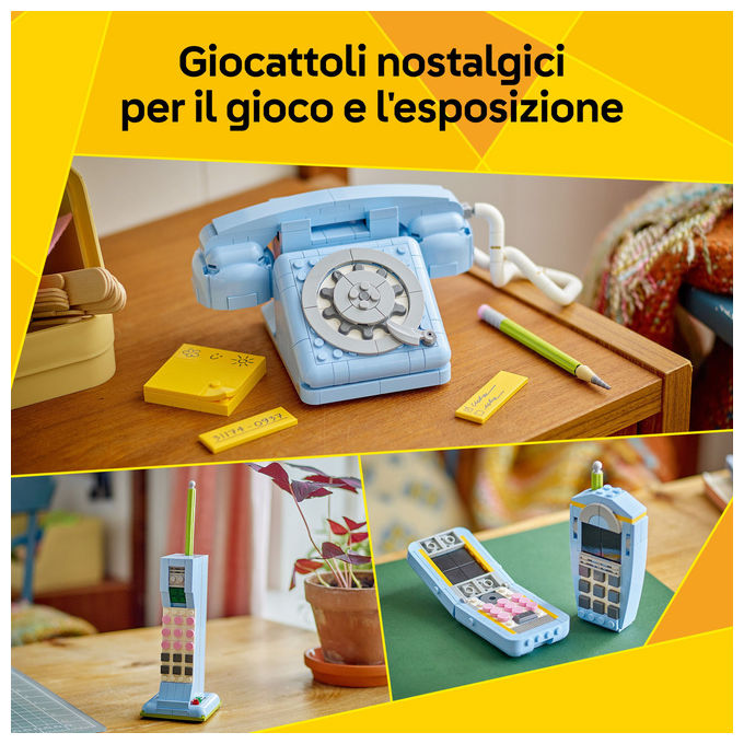 Lego Telefono Retro' Creator 3in1 383 Pezzi