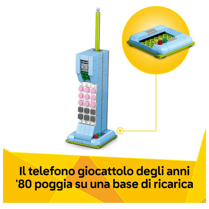 Lego Telefono Retro' Creator 3in1 383 Pezzi