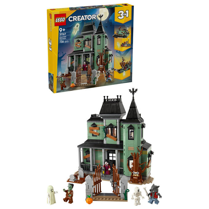 LEGO Villa Spettrale 3 in 1 Set da Costruzione
