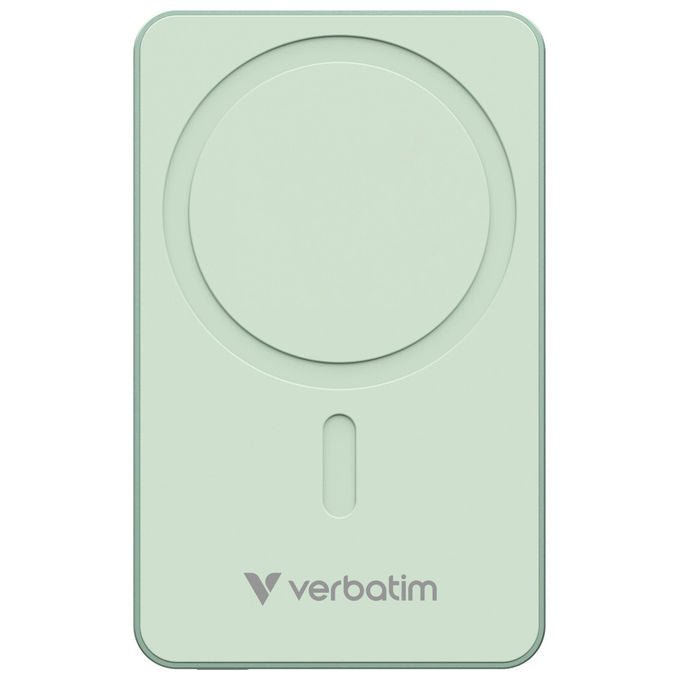 Verbatim Power bank Charge 'n' Go 10000 mAh wireless verde