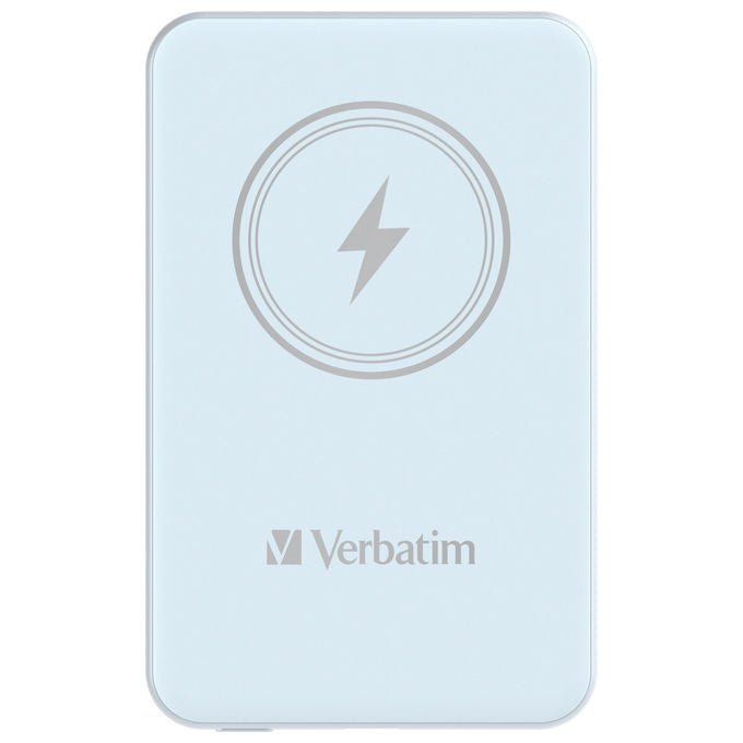 Verbatim Power Bank Magnetico Wireless 5000 mAh Blu