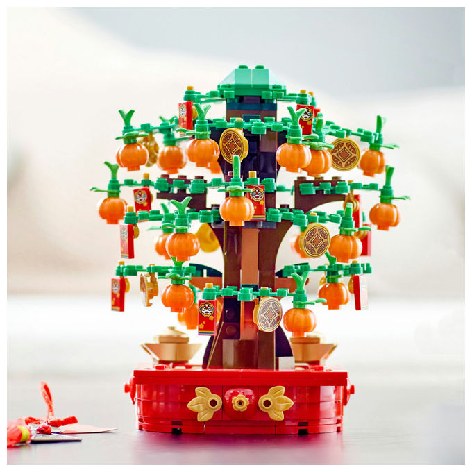 Lego L'albero Dei Soldi 40648 Set Costruzioni Lunar Capodanno