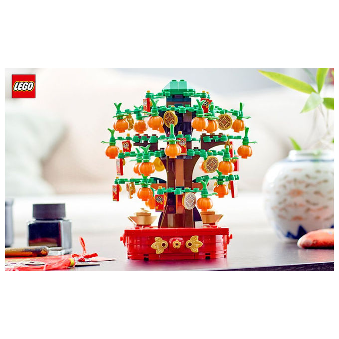 Lego L'albero Dei Soldi 40648 Set Costruzioni Lunar Capodanno