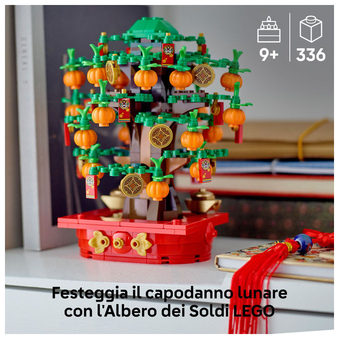 Lego L'albero Dei Soldi 40648 Set Costruzioni Lunar Capodanno