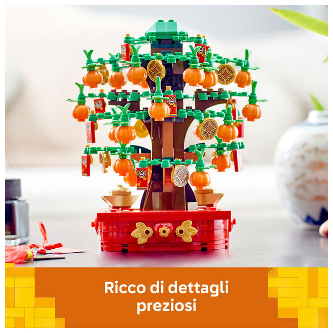 Lego L'albero Dei Soldi 40648 Set Costruzioni Lunar Capodanno