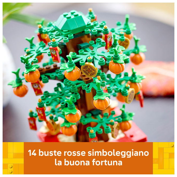 Lego L'albero Dei Soldi 40648 Set Costruzioni Lunar Capodanno