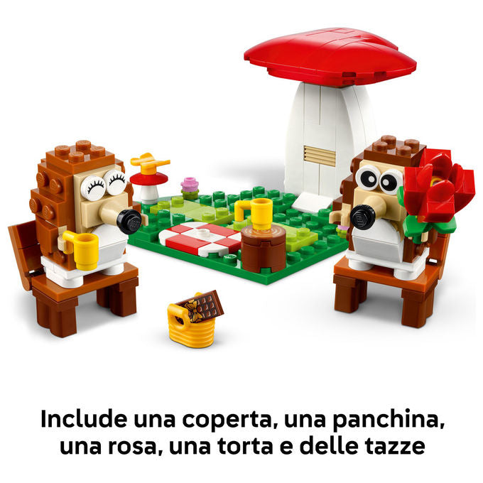 Lego Appuntamento Romantico dei Ricci 40711 playset costruibile