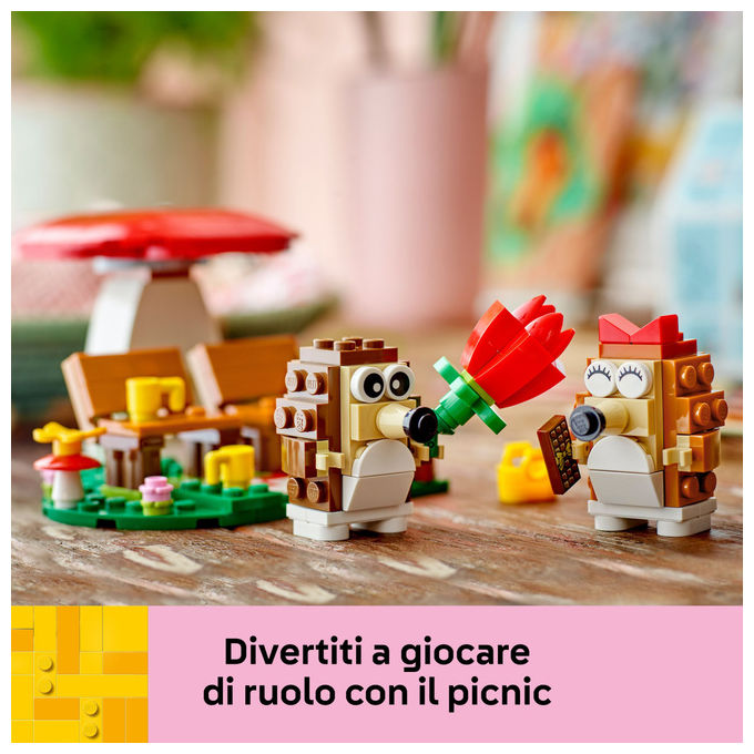 Lego Appuntamento Romantico dei Ricci 40711 playset costruibile