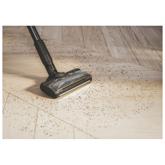 Hoover HF210H Scopa Elettrica 2 in 1 Senza Sacchetto Nero-Rosso