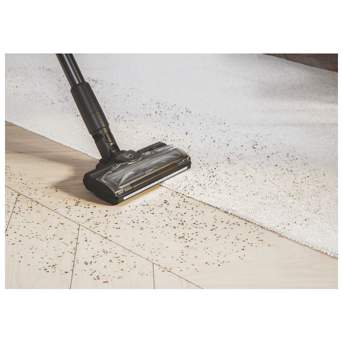 Hoover HF210H Scopa Elettrica 2 in 1 Senza Sacchetto Nero-Rosso