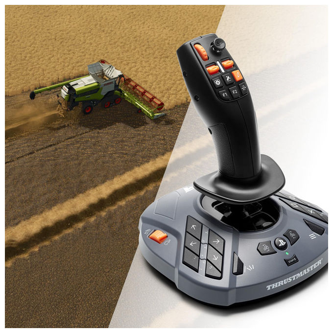 Thrustmaster SimTask FarmStick Joystick Multifunzione per PS5 PC