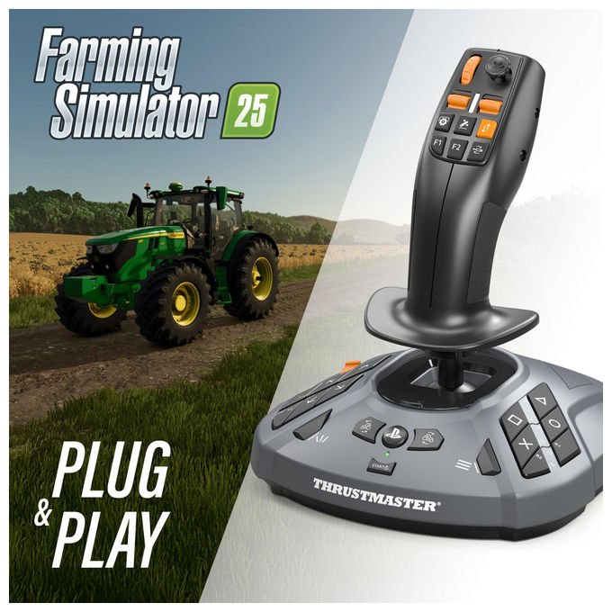 Thrustmaster SimTask FarmStick Joystick Multifunzione per PS5 PC