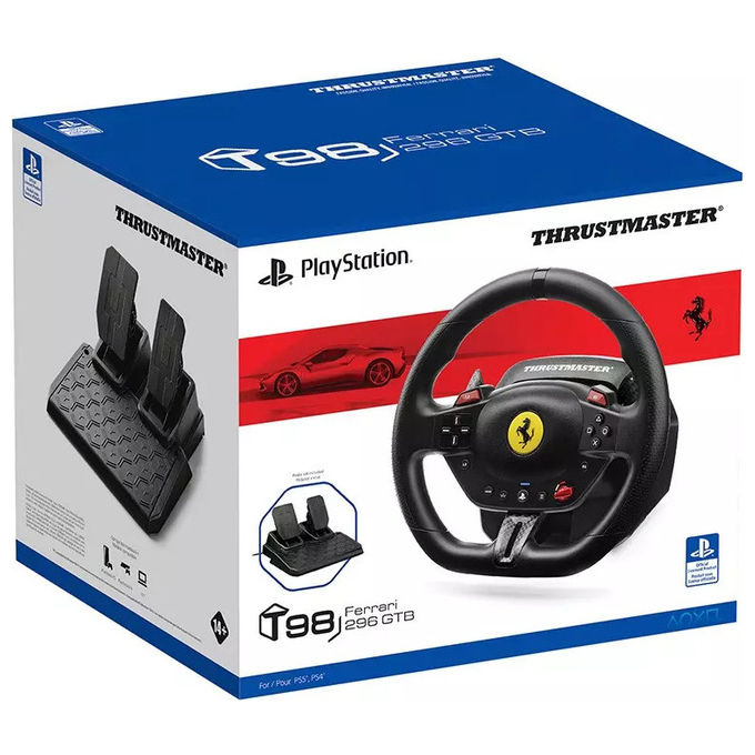Thrustmaster Ferrari 296 GTB Volante e Pedali per PC PS4 PS5