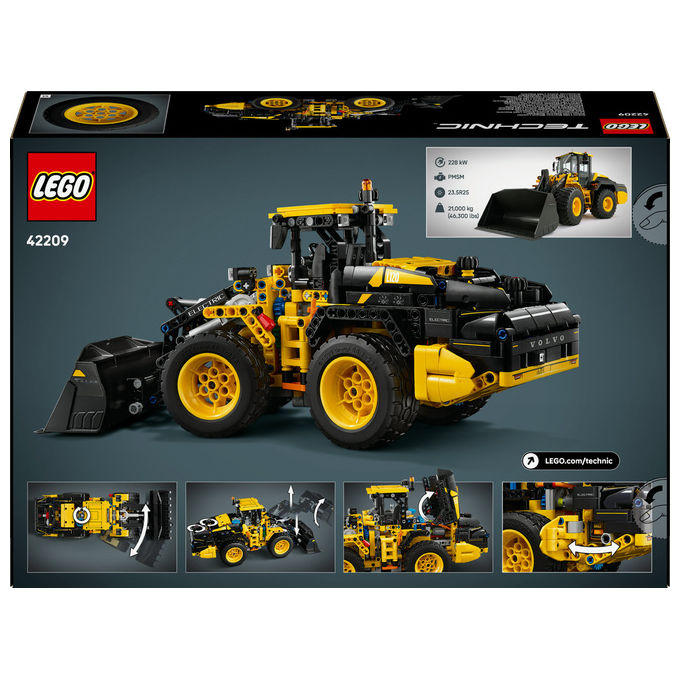 LEGO Technic Pala Gommata Volvo L120 Electric 42209
