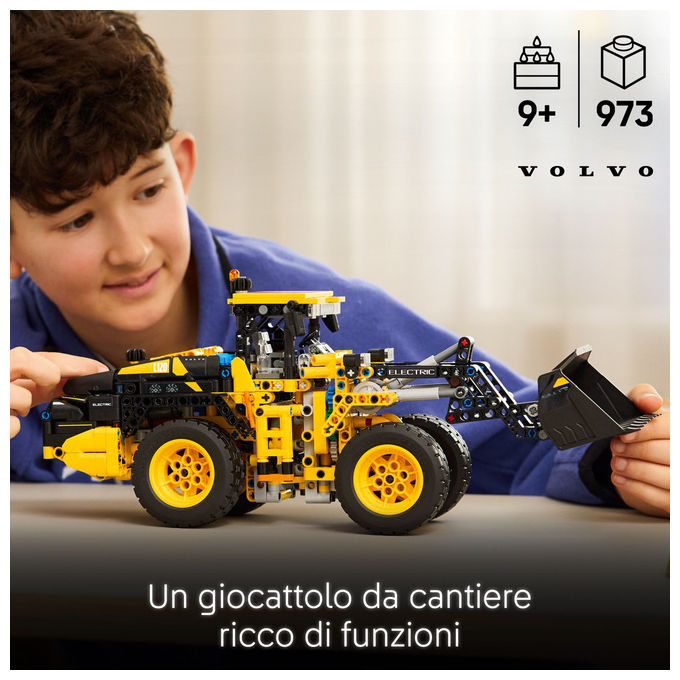 LEGO Technic Pala Gommata Volvo L120 Electric 42209