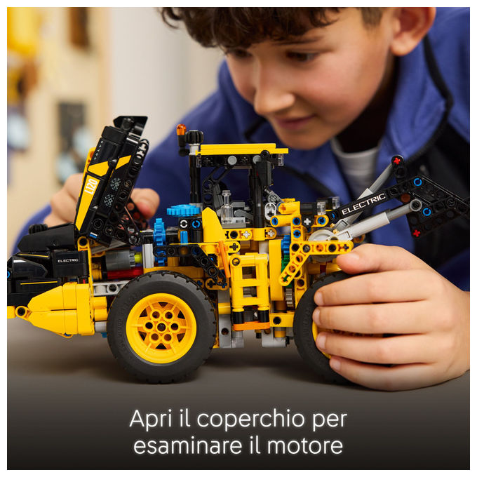 LEGO Technic Pala Gommata Volvo L120 Electric 42209